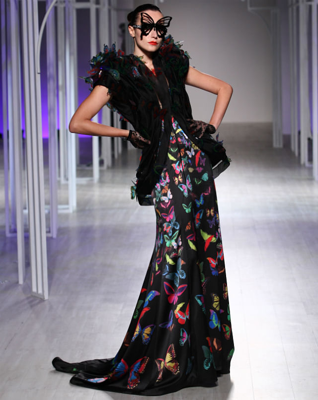 Lie Sang Bong Asian Couture Fashion Week 2012 Bangkok show DECOR GOWN ASIAN